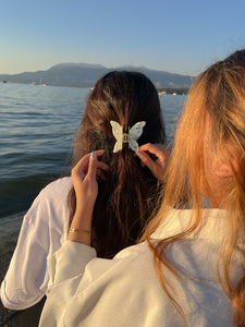 MINTY BUTTERFLY CLIP